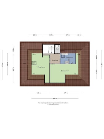 Floorplan - Otto Cluivinglaan 32, 9766 PB Eelderwolde
